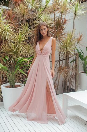 Vestido Longo Taylor Rose