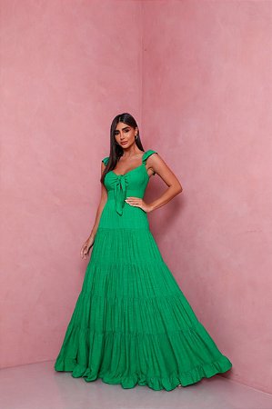 Vestido Longo Jolie Verde