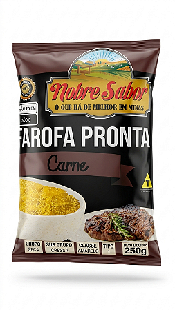 FAROFA PRONTA SABOR CARNE
