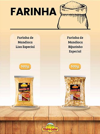 FARINHA DE MANDIOCA LISA ESPECIAL