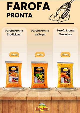 FAROFA PRONTA SABOR PEQUI