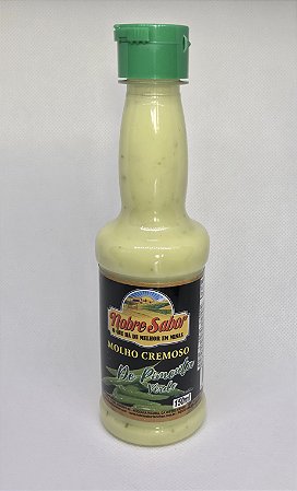 MOLHO CREMOSO DE PIMENTA VERDE