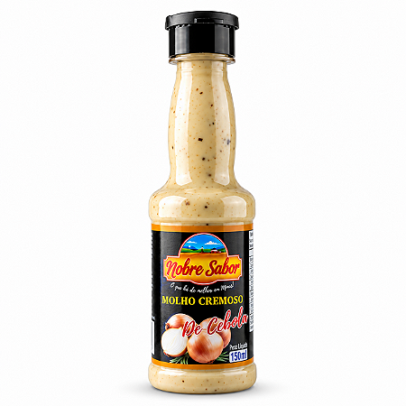 MOLHO CREMOSO DE CEBOLA - 150ML