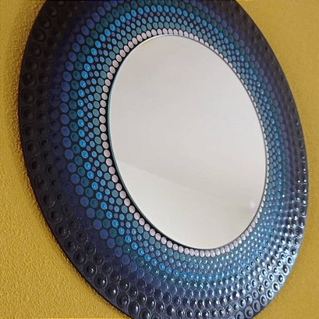 Mandala espelho 35cm