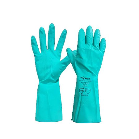 Luva Nitrilica Acabamento Liso Nitritex 80 Tamanho 9 C.A. 42255