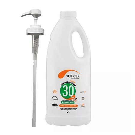 Protetor Solar Fps30 Corporal Nutriex Profissional 2l