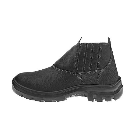 Botina Segurança Elastico Bota Bico Plástico Marluvas Vulcaflex