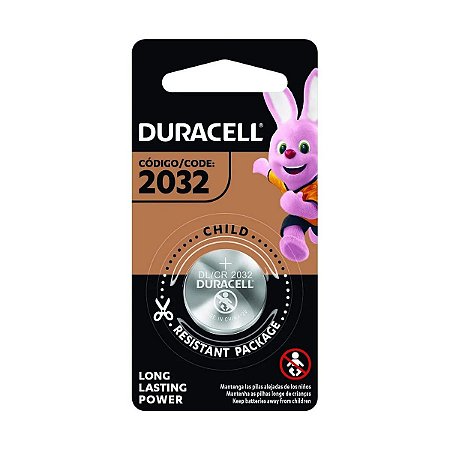 Bateria Lítio 3v Cr2032 Duracell