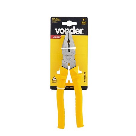 Alicate Universal 8" Crv 1.000 Vonder