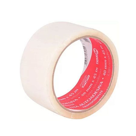 Fita Auto Adesiva 48mmx45m Transp. Nove54