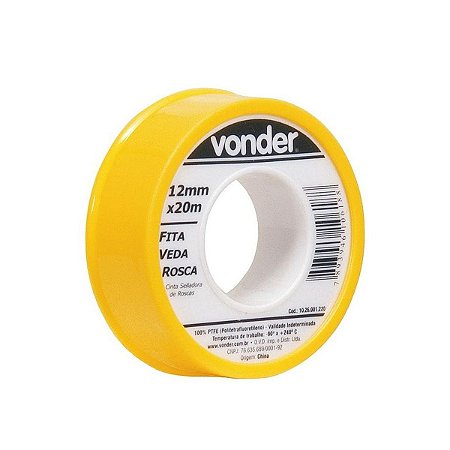 Fita Veda Rosca 12mmx20m Vonder