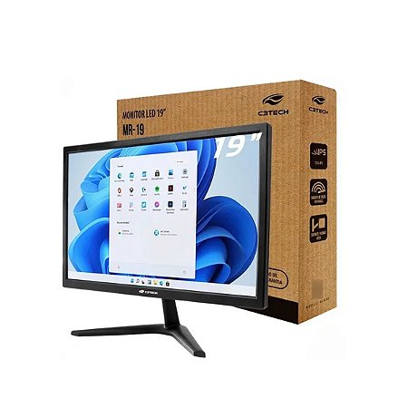 Monitor 19 IPS HD 5ms 60hz Vesa MR-19 C3Tech