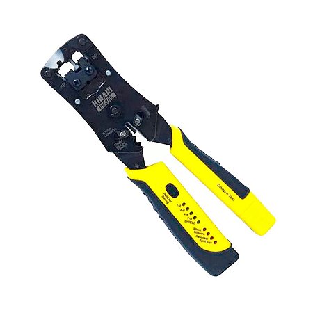 Testador Cabo De Rede E Crimpador Hk-305