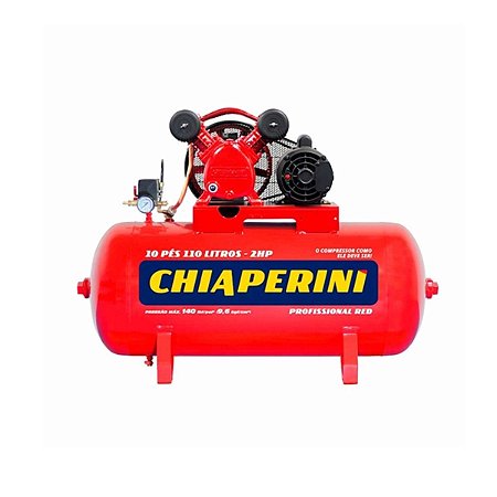 Compressor de Ar 10PCM Monofásico 110 Litros Bivolt