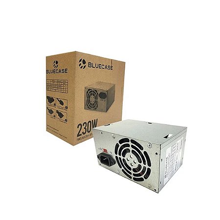 Fonte De Alimentacao Atx 230w (Blu230-Ps3-E) - Bluecase