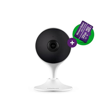 Câmera Inteligente Interna Wi-Fi Full HD IM3 C / MicroSD 32GB