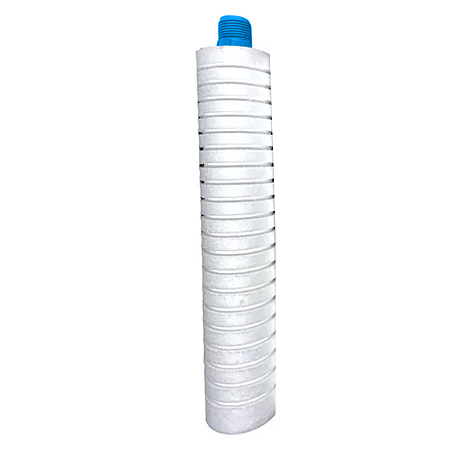 Elemento Filtrante De Polipropileno 50cm Rosca 1 Polegada 100 Micra