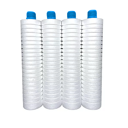 Kit 4 Elemento Filtrante Polipropileno 50cm 1 Polegada