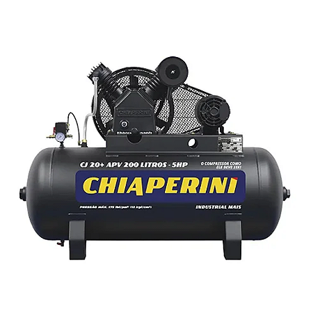 Compressor Ar 20+Apv Rch 200l C/Mt 5hp 220/380v Ip21 20+Apv Chiaperini