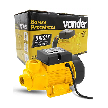 Bomba Periférica/Motobomba 1/2 127 V/220V Vonder