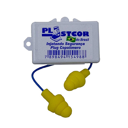 Protetor Auditivo - Silicone C/ Cordao C.A. 18189