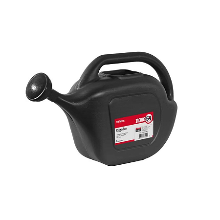 Regador Plastico Preto 10L Nove54