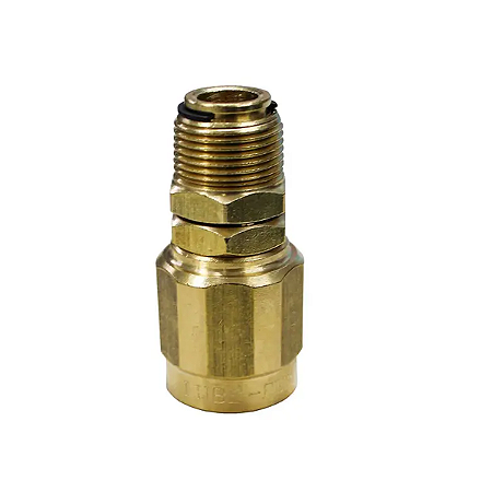 Terminal P/Mangueira Combustivel Giratório 3/4 Latão 28mm