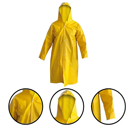Capa de Chuva Pvc Forrado Plus Am - T-Gg C/ 1,40 (Ref. 330)