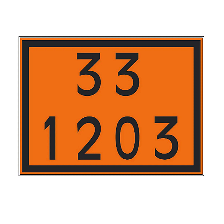 Placa Numerologia - 30 X 40 - 1,50mm - 33 1203