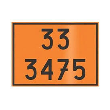 Placa Numerologia - 30 X 40 - 1,50mm - 33 3475