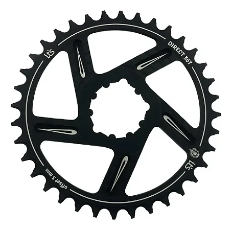 Coroa Ictus Direct Offset 3mm 36T Preto