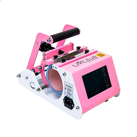 Prensa Canecas Livesub Elite By Craft Express Touchscreen Rosa