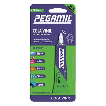 Cola Pegamil Vinil 17G