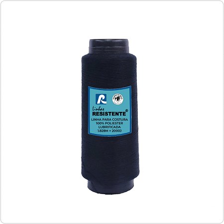 Linha Resistente Cor 044 Preto 2000J