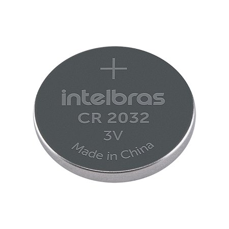 Pilha CR2032 3v Bateria de Lítio Intelbras