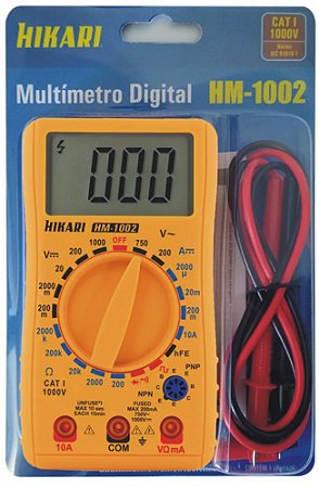 Multímetro Digital HIKARI HM-1002 -21N264