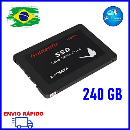 SSD 240GB HD SSD SATA 3 - 2,5” Goldenfir