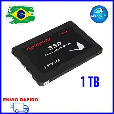 SSD 1TB HD SSD SATA 3 - 2,5” Goldenfir