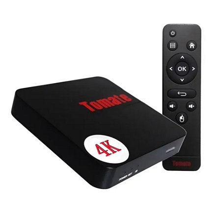 TV Box Aparelho Conversor Box Smart TV Streaming HD Tomate MCD-121 2Gb / 16GB Original - Anatel