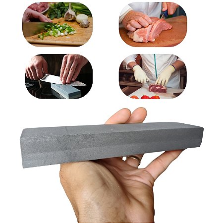 Pedra de Afiar Faca Dupla Face MBTech MB Tools – Afiador Profissional Granulação Grossa e Fina
