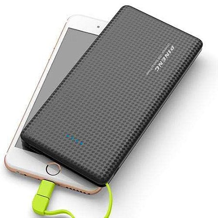 Carregador Portatil Power Bank 10000mAH Pineng PN-951