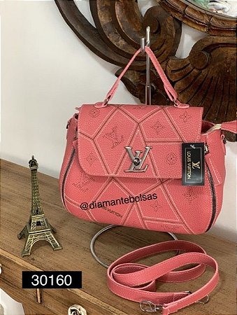 lv pink and red bolsa