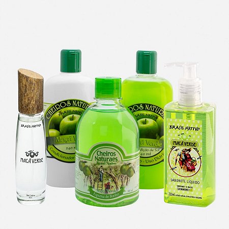 KIT FAMÍLIA MAÇÃ VERDE