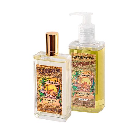 SABONETE + DEO COLÔNIA SÂNDALO