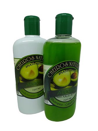 KIT SHAMPOO + CONDICIONADOR ABACATE