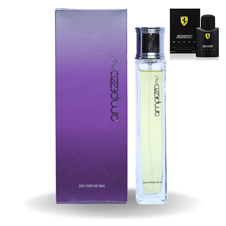 Deo Parfum Masculino Ampezzo Italy 205 M - inspirado Ferrari Black
