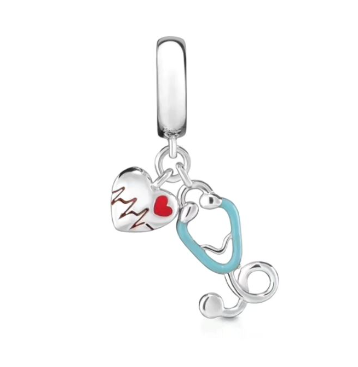 Berloque Estetoscópio