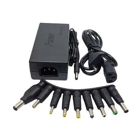 Fonte Carregador Universal Power 120w P/ Note 9 Conectores