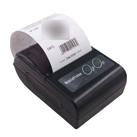 Impressora Térmica Compacta Bluetooth 58mm Portátil Celular