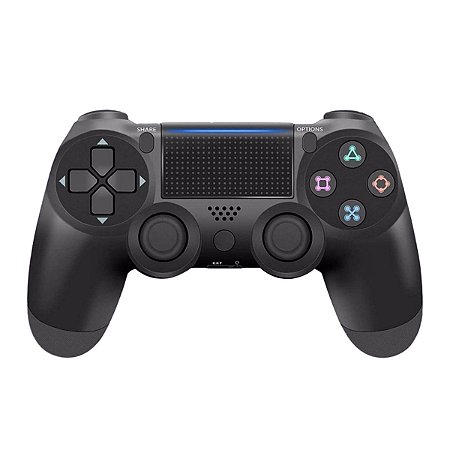 Controle Sem Fio Compatível Com Ps4 Double - Motor Vibration